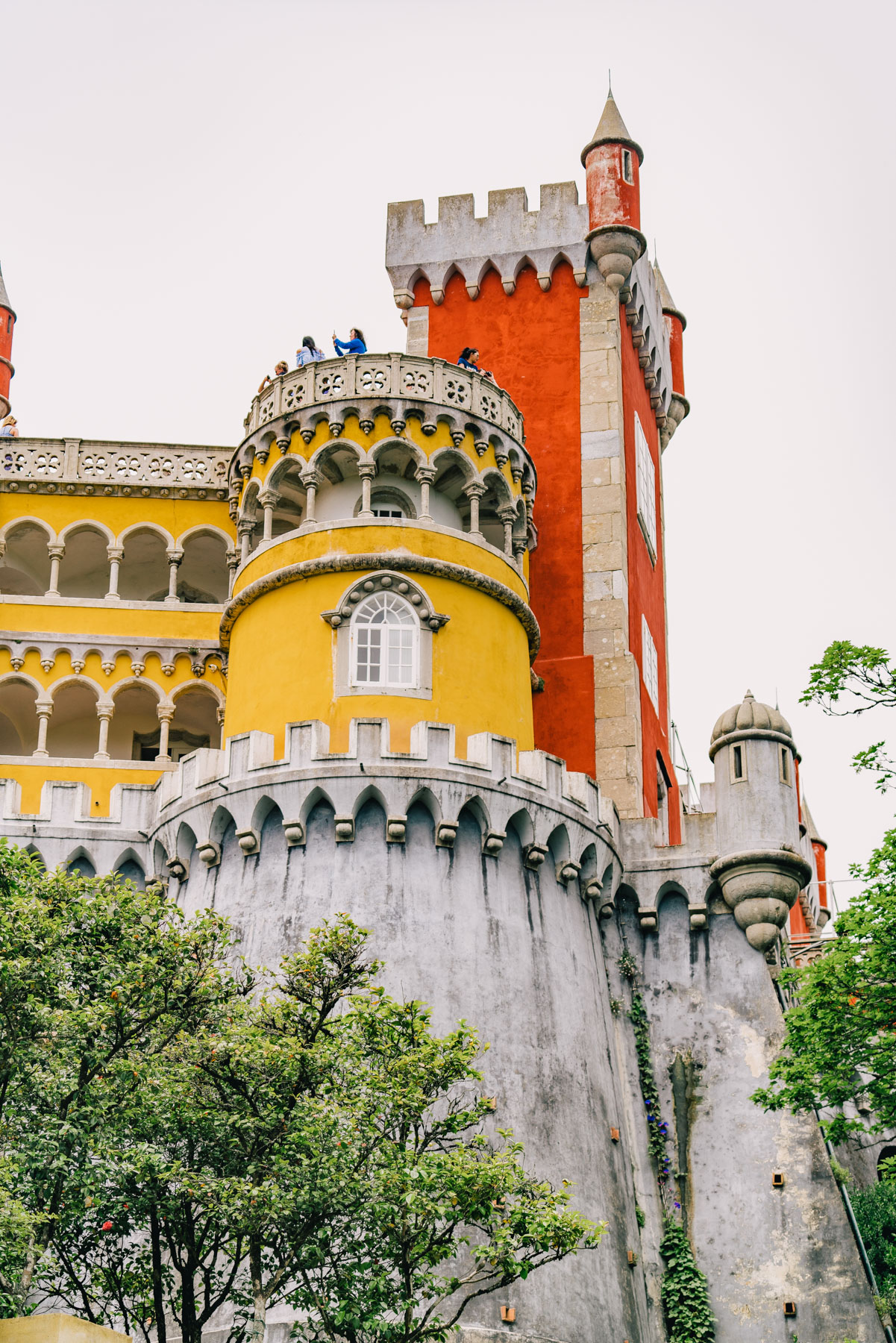 Sintra palace in Portugal