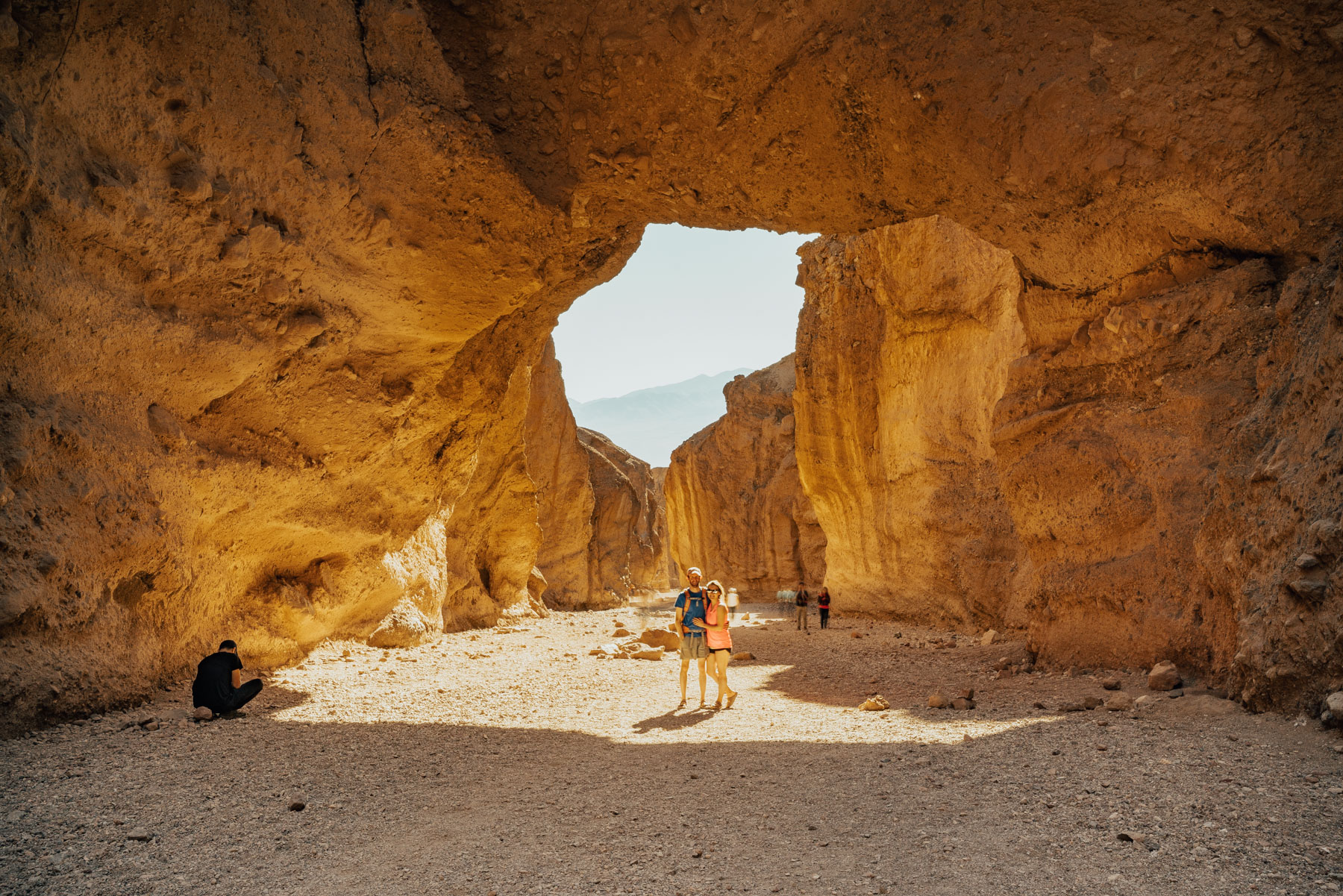 what to do in Death Valley National Park, natural arch bridge