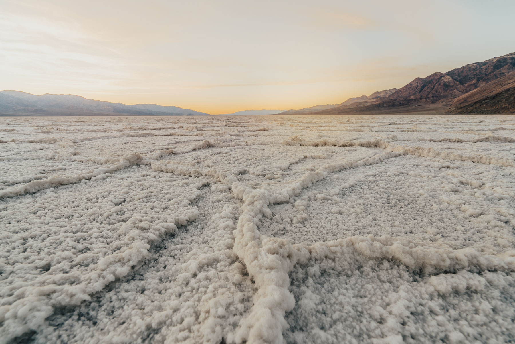 Badwater Baisn in Death Valley National Park