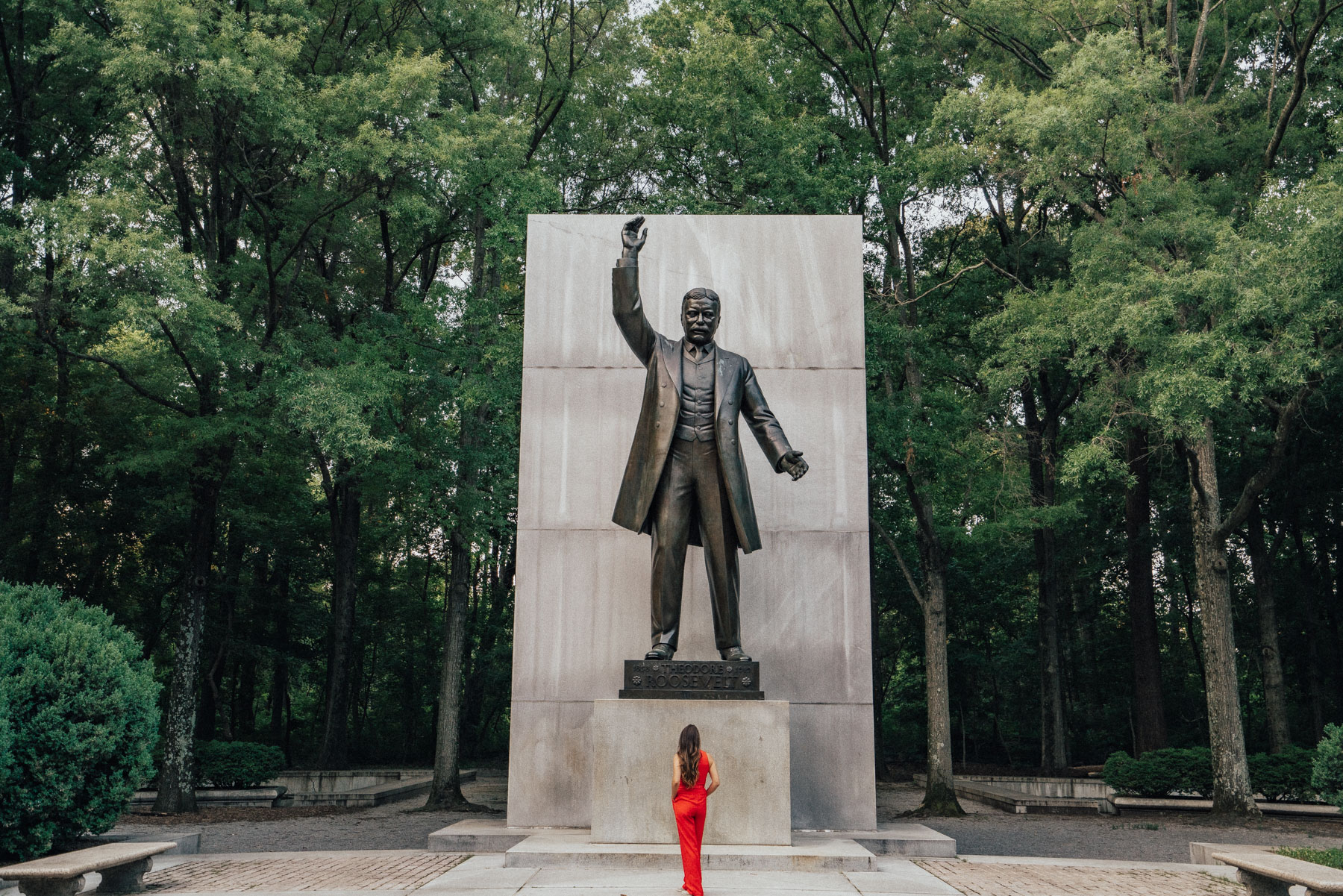 Theodore Roosevelt Island Memorial in Washington DC