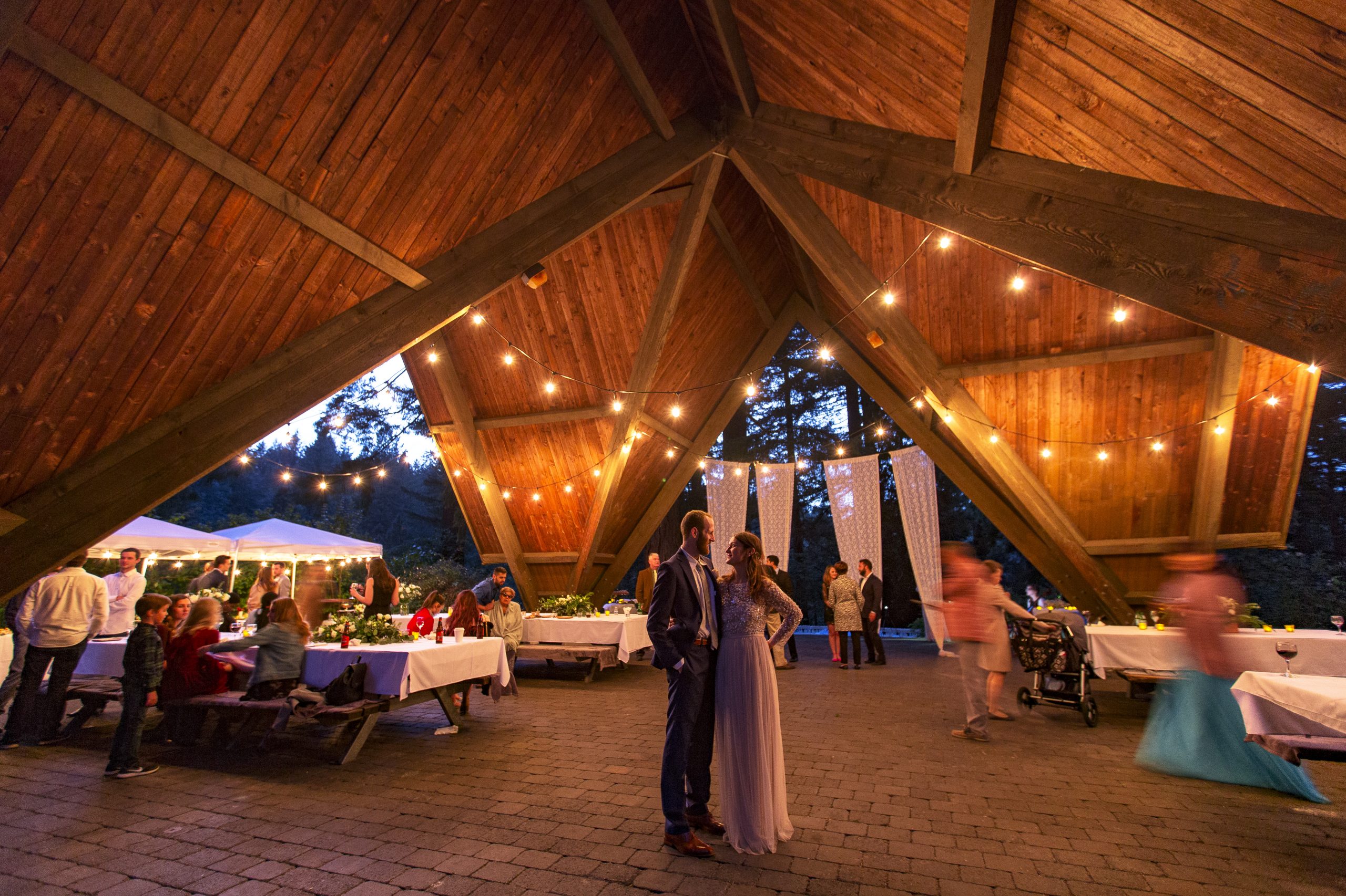 Hoyt Arboretum Stevens Pavilion Wedding