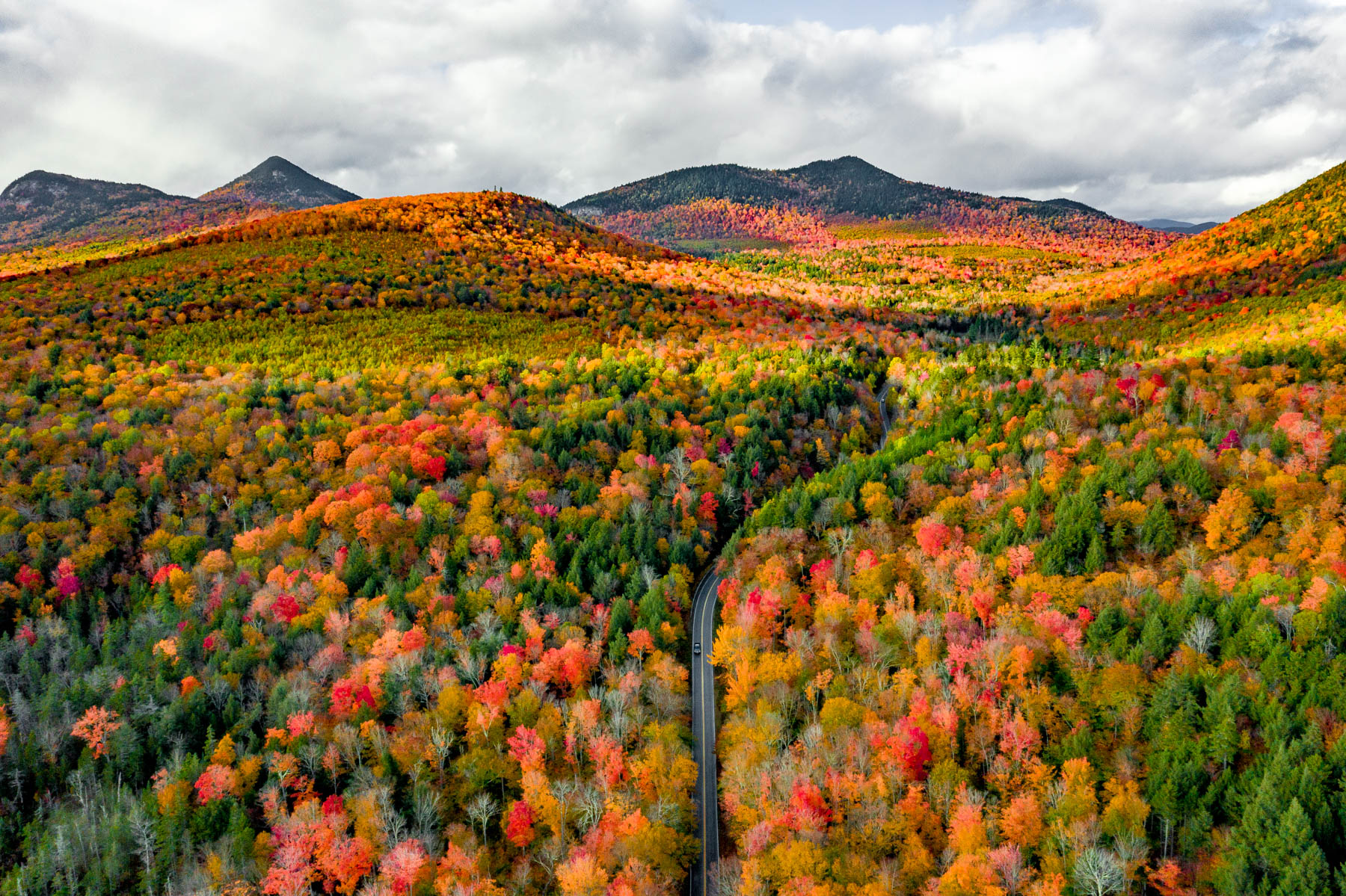 fall color in New Hampshire