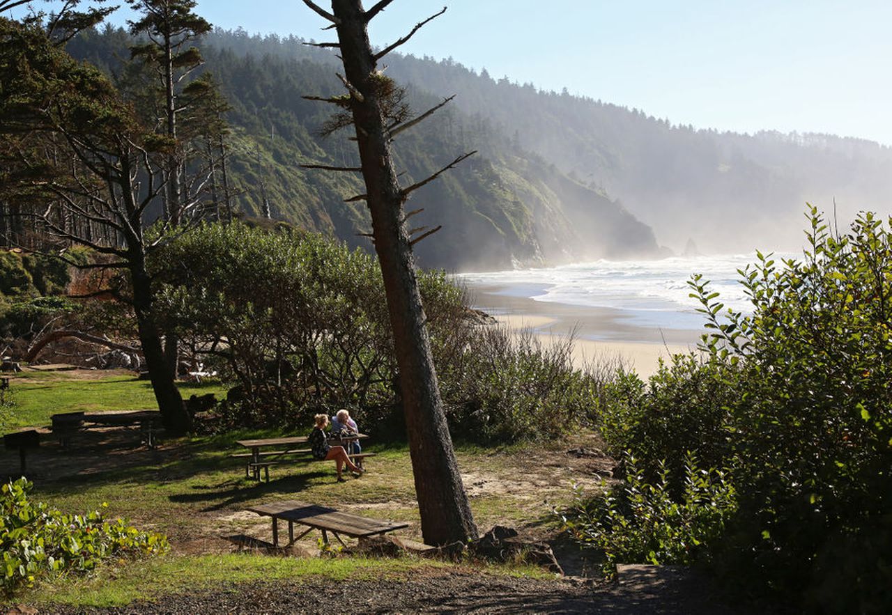 Best beach camping Oregon Coast